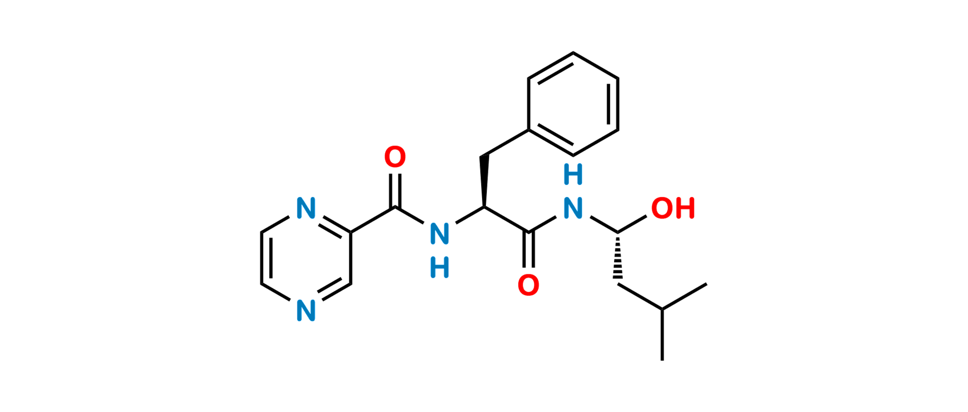 Picture of (S,R)-Bortezomib Hydroxyisopentyl Amide Analog