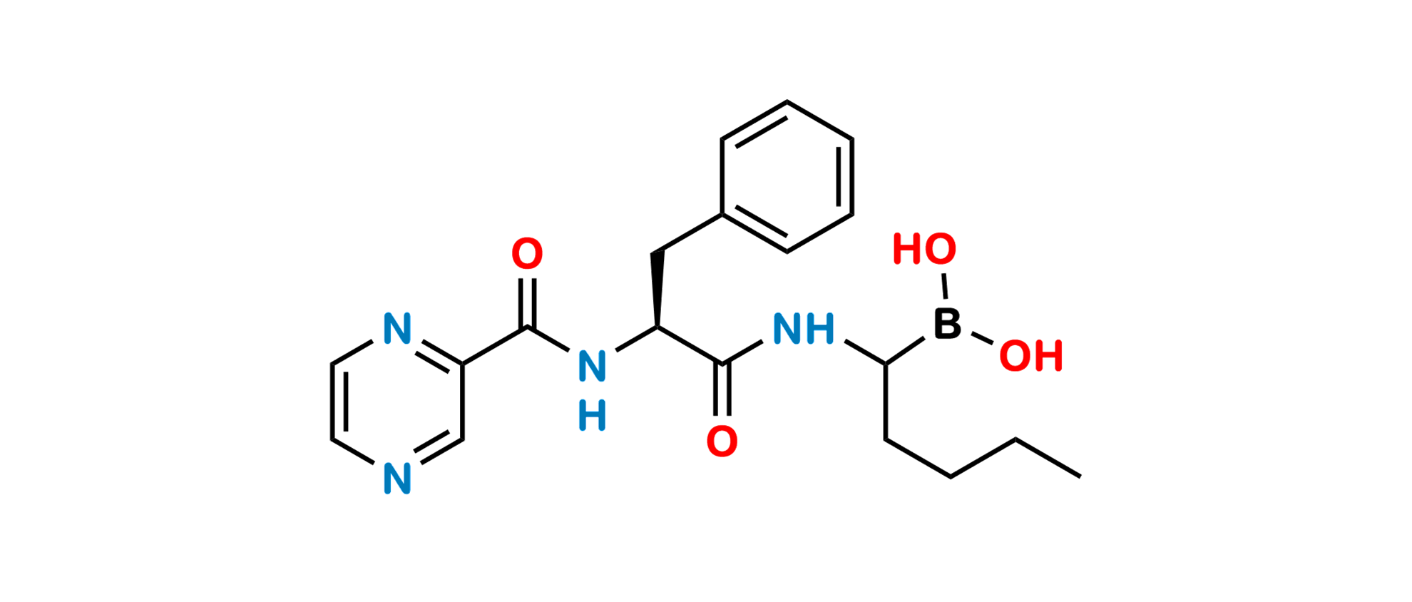 Picture of Bortezomib Impurity C (Mixture of Isomers)