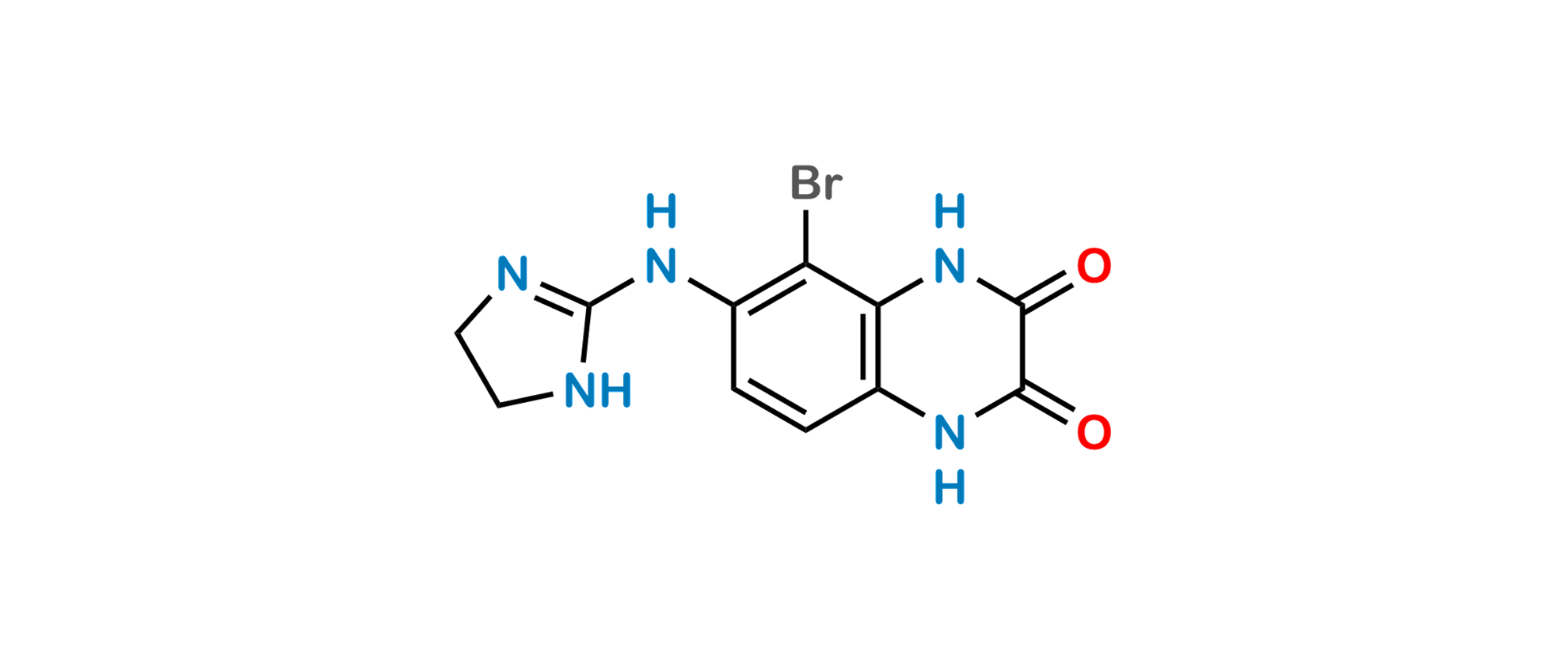 Picture of Brimonidine 2,3-Dione Impurity