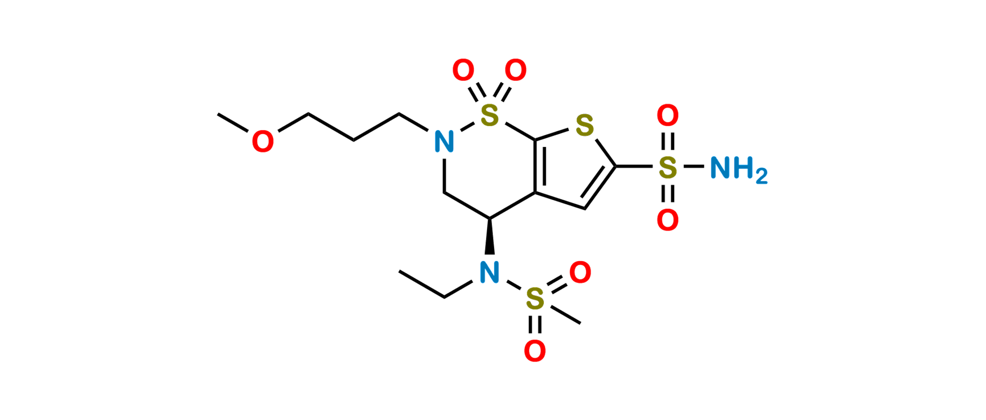 Picture of Brinzolamide Methanesulfonyl Amide