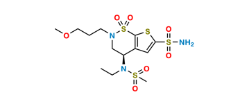 Picture of Brinzolamide Methanesulfonyl Amide