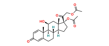 Picture of Budesonide 17,21-Diacetyloxy Impurity