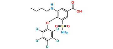 Picture of Bumetanide D5