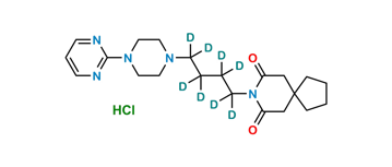 Picture of Buspirone D8 Hydrochloride