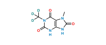 Picture of 1,7-Dimethyluric Acid D3