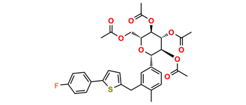 Picture of Tetra acetyl Canagliflozin