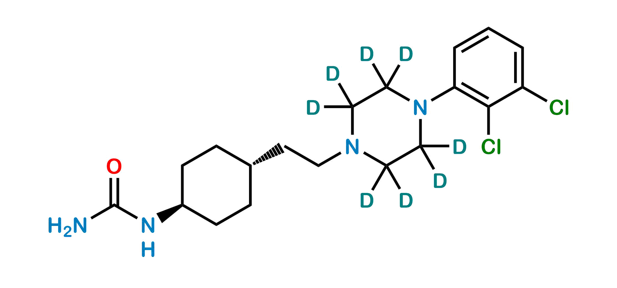 Picture of Didesmethylcariprazine D8