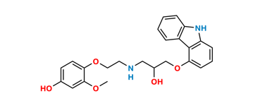 Picture of Carvedilol 4-Hydroxy Metabolite