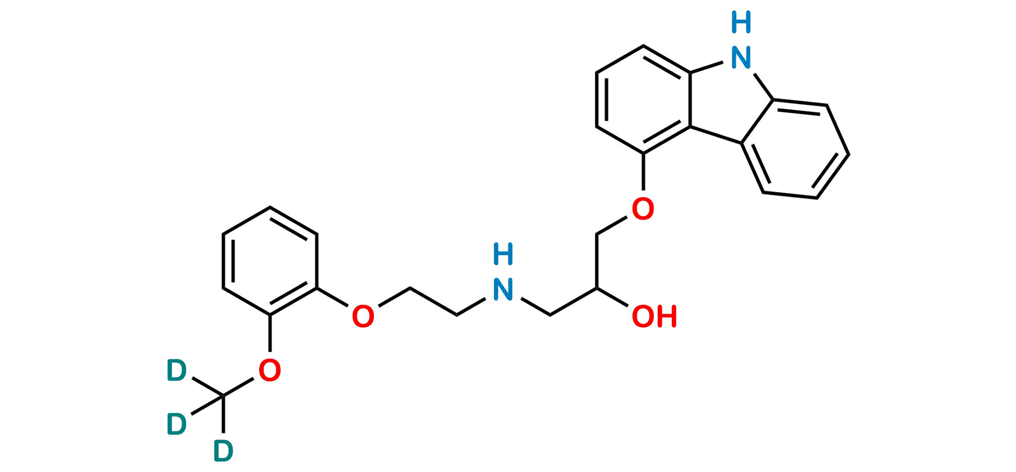 Picture of Carvedilol D3