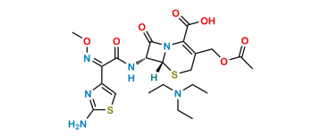 Picture of Ceftriaxone Impurity Cefotaxime Triethylamine