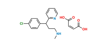 Picture of Chlorphenamine EP Impurity C Maleate