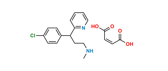 Picture of Chlorphenamine EP Impurity C Maleate