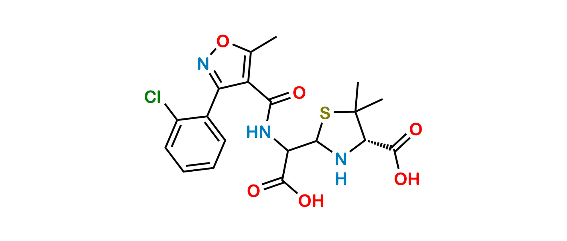 Picture of Cloxacillin EP Impurity A