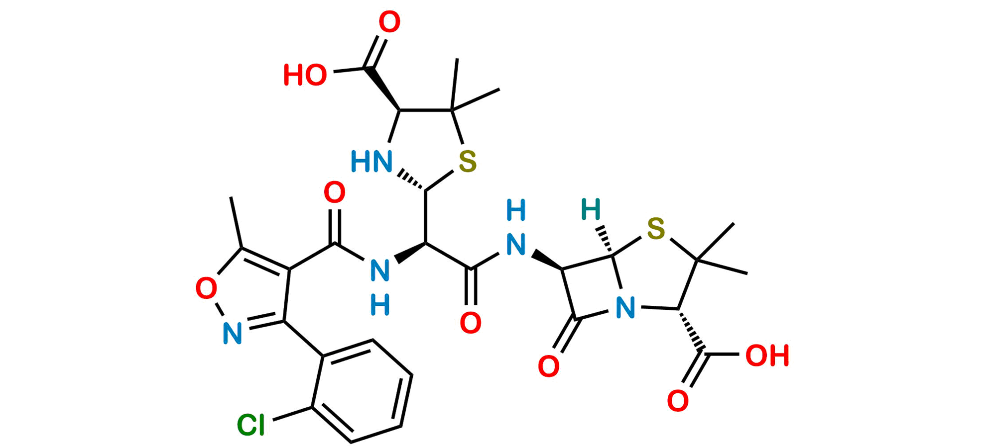 Picture of Cloxacillin Penicilloic Penicillamide