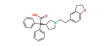 Picture of Darifenacin Carboxylic Acid Impurity