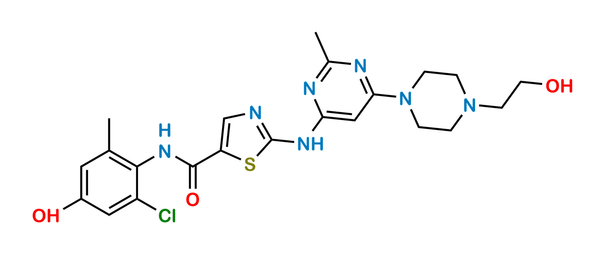 Picture of Dasatinib Impurity 12