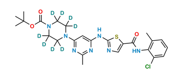 Picture of N-Boc-N-Deshydroxyethyl Dasatinib D8