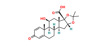 Picture of Desonide 17-Carboxylic Acid