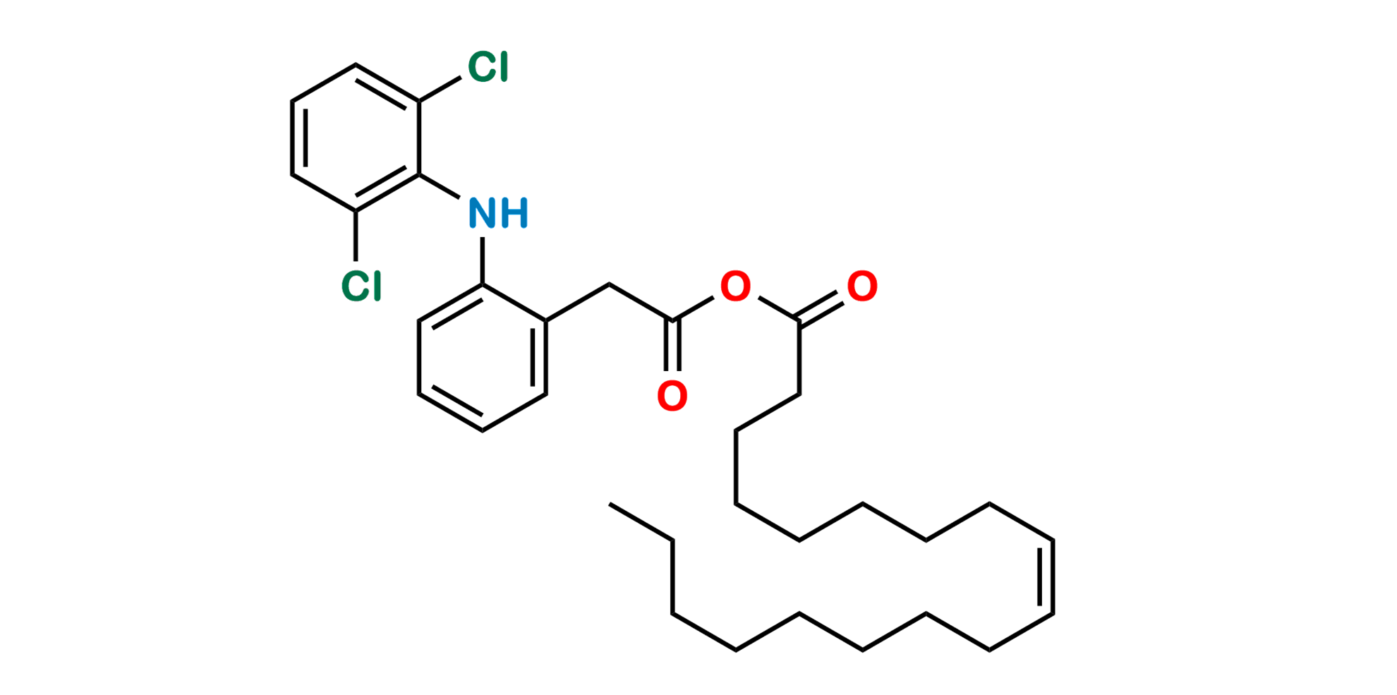 Picture of Diclofenac Oleate  Impurity 1