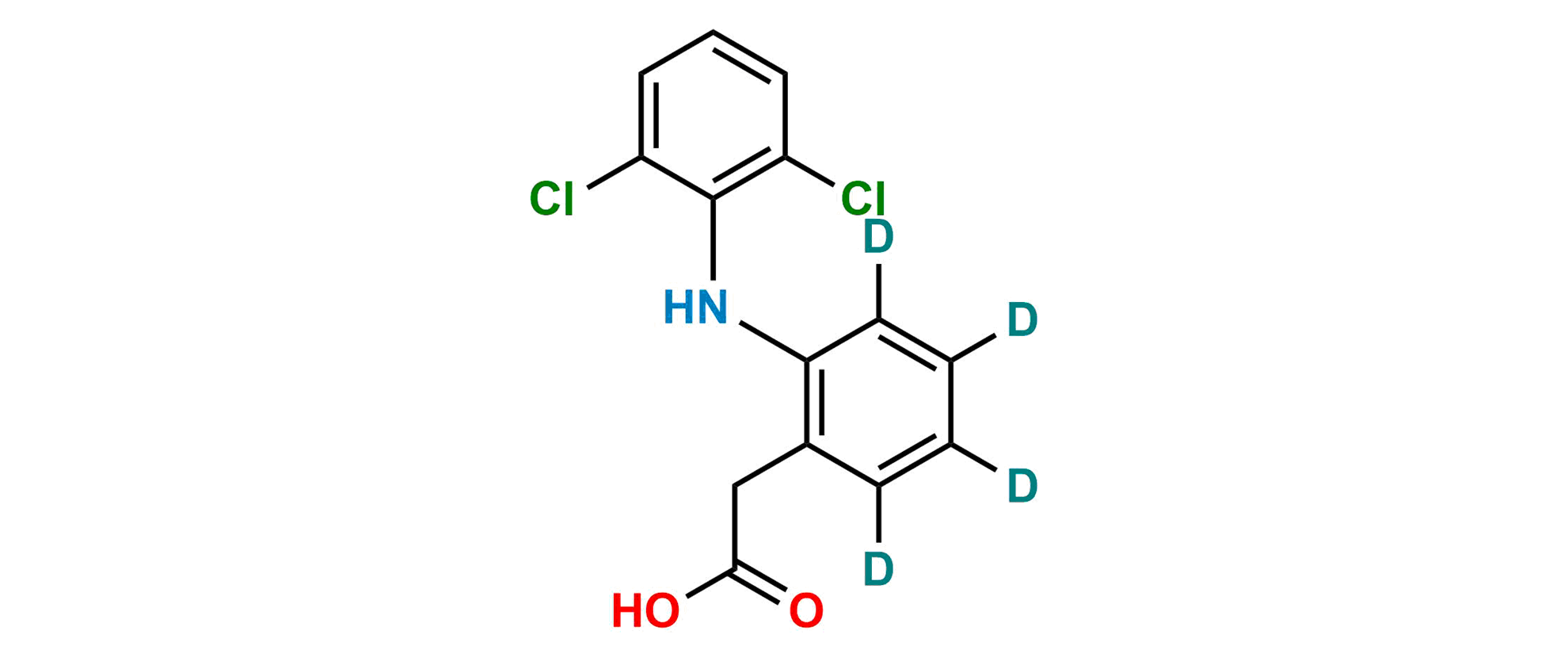 Picture of Diclofenac D4 (Possibility 1)