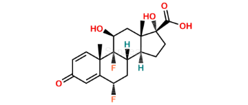 Picture of 6α-9-Difluoroprednisolone-17-Carboxylate