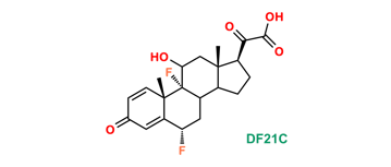 Picture of Difluprednate Ketoacid Impurity (DF21C)