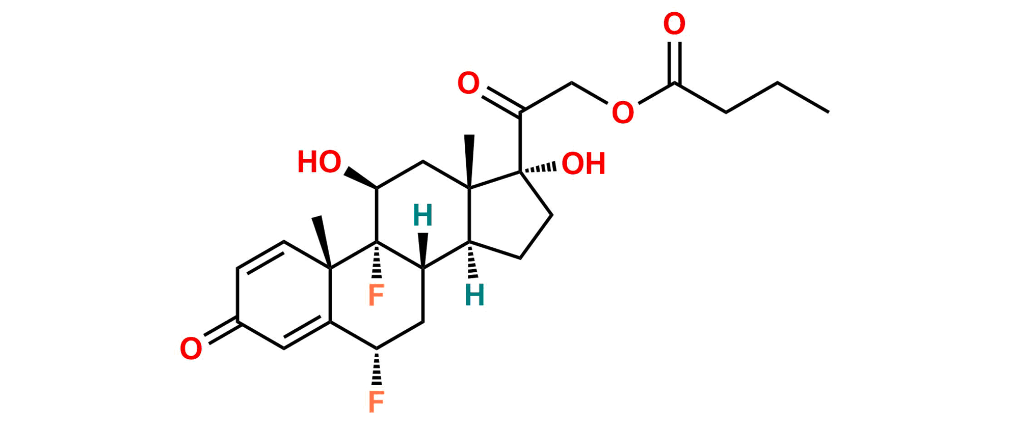 Picture of Difluoroprednisolone 21-Butyrate