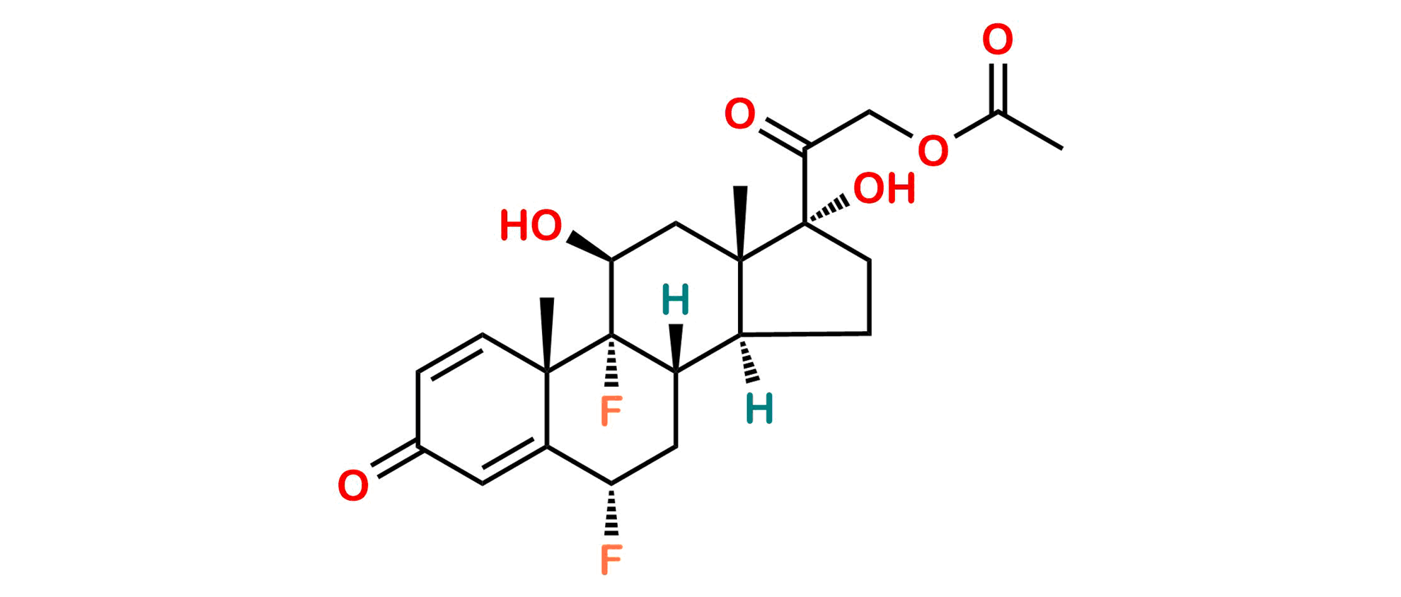 Picture of Difluoroprednisolone 21 Acetate