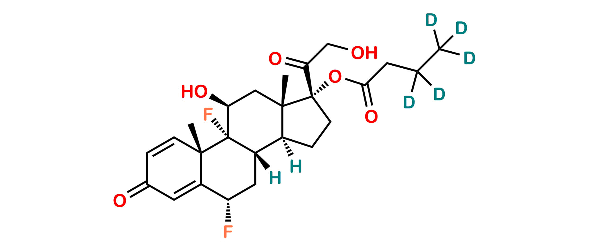 Picture of 21-Desacetyl Difluprednate D5