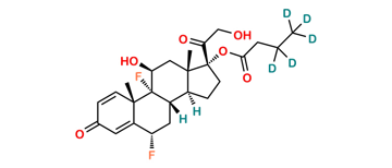 Picture of 21-Desacetyl Difluprednate D5