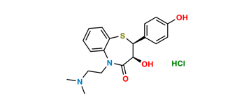 Picture of Diltiazem O-Desacetyl-O-Desmethyl HCl