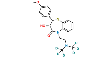 Picture of Desacetyl Diltiazem D6