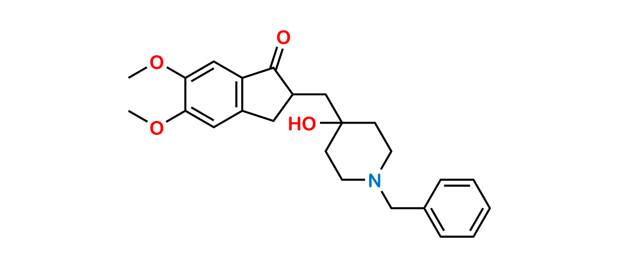 Picture of Donepezil 4-Hydroxy Impurity