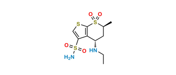 Picture of 2-Desaminosulfonyl 3-Aminosulfonyl Dorzolamide