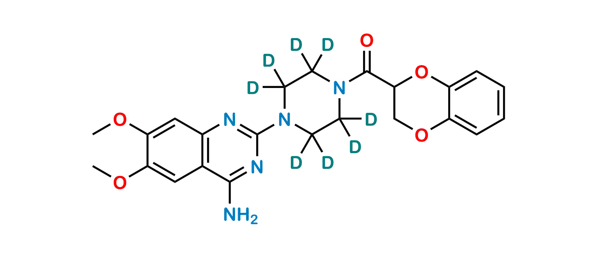 Picture of Doxazosin D8