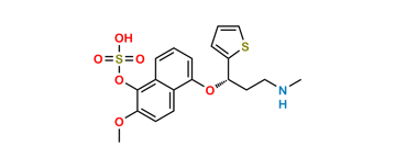 Picture of 5-Hydroxy-6-methoxy duloxetine sulfate