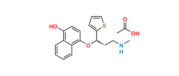 Picture of 4-Hydroxy Duloxetine Acetate