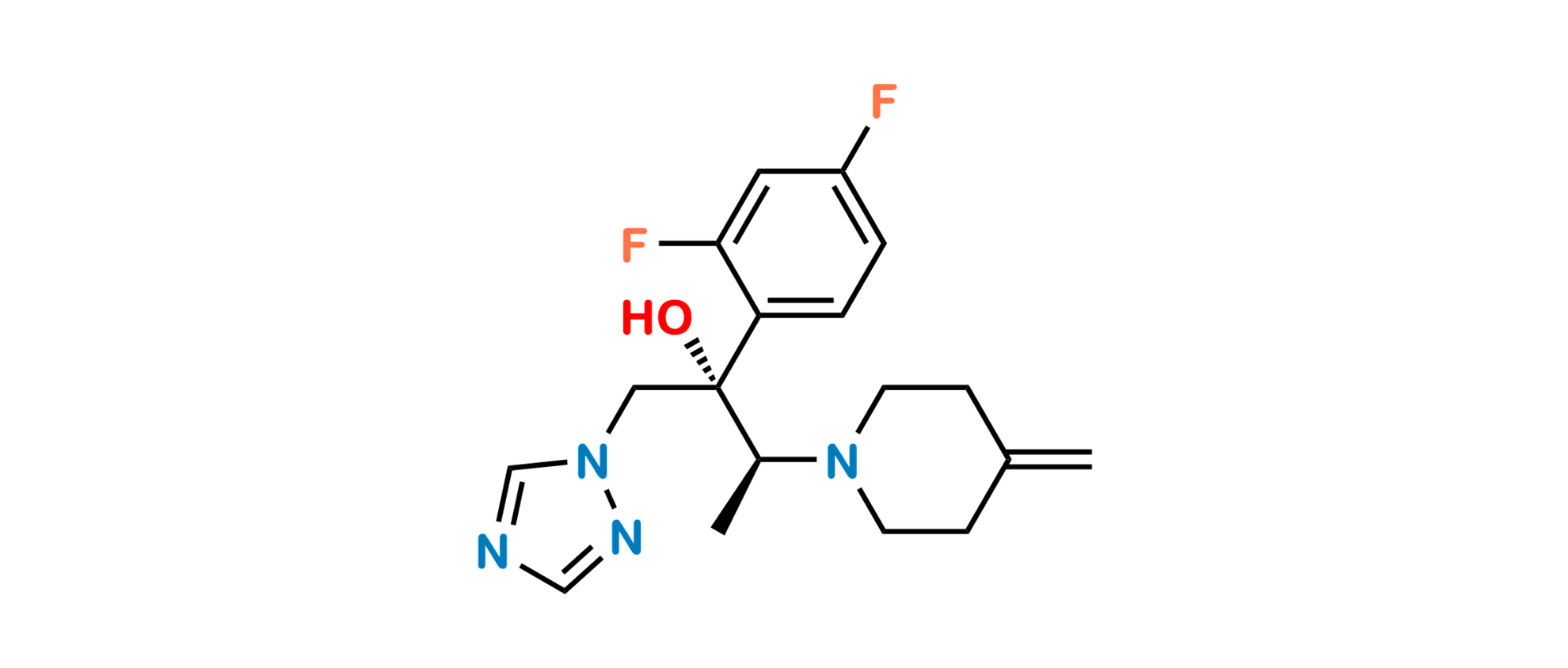 Picture of Efinaconazole Enantiomer