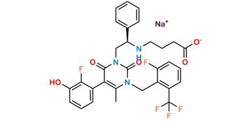 Picture of Elagolix Hydroxy Impurity