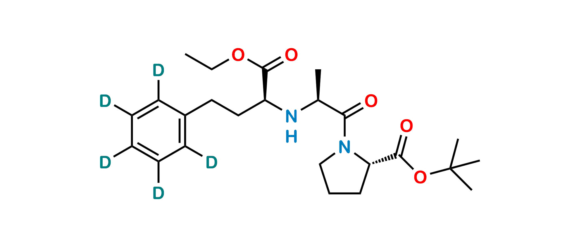 Picture of Enalapril-d5 Tert-Butyl Ester