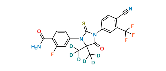 Picture of N-Desmethyl Enzalutamide-d6