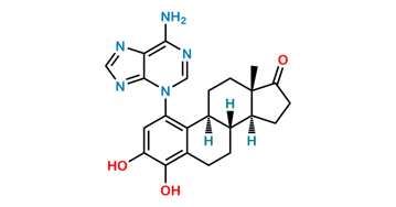 Picture of 4-Hydroxy Estrone 1-N3-Adenine