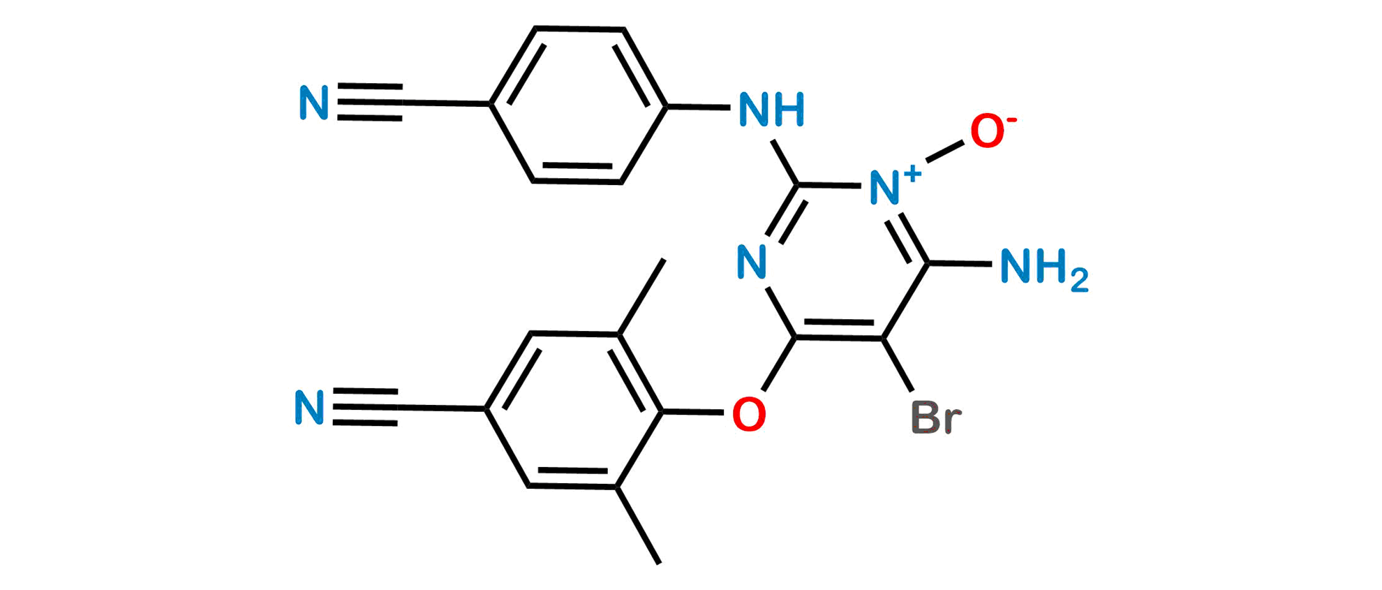 Picture of Etravirine N-Oxide Impurity