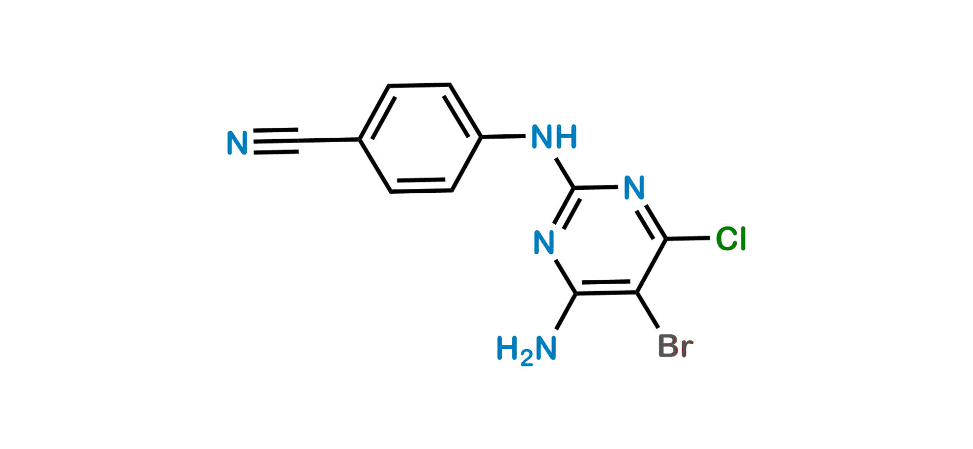 Picture of Etravirine 3-Amino Bromo Impurity