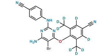 Picture of Etravirine D8