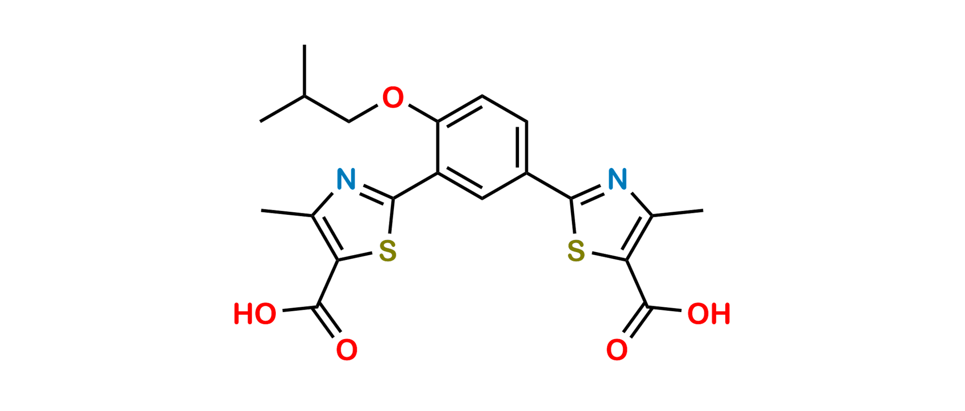 Picture of Febuxostat Dithiazole Acid Impurity