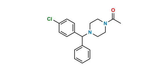 Picture of Acetyl 4-Chloro Benzhydryl Piperazine