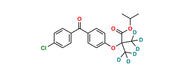 Picture of Fenofibrate D6