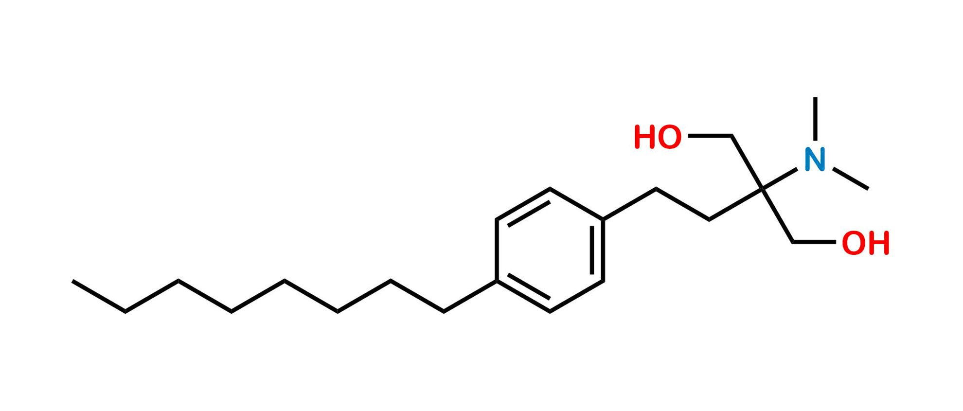 Picture of Fingolimod N,N-Dimethyl Impurity