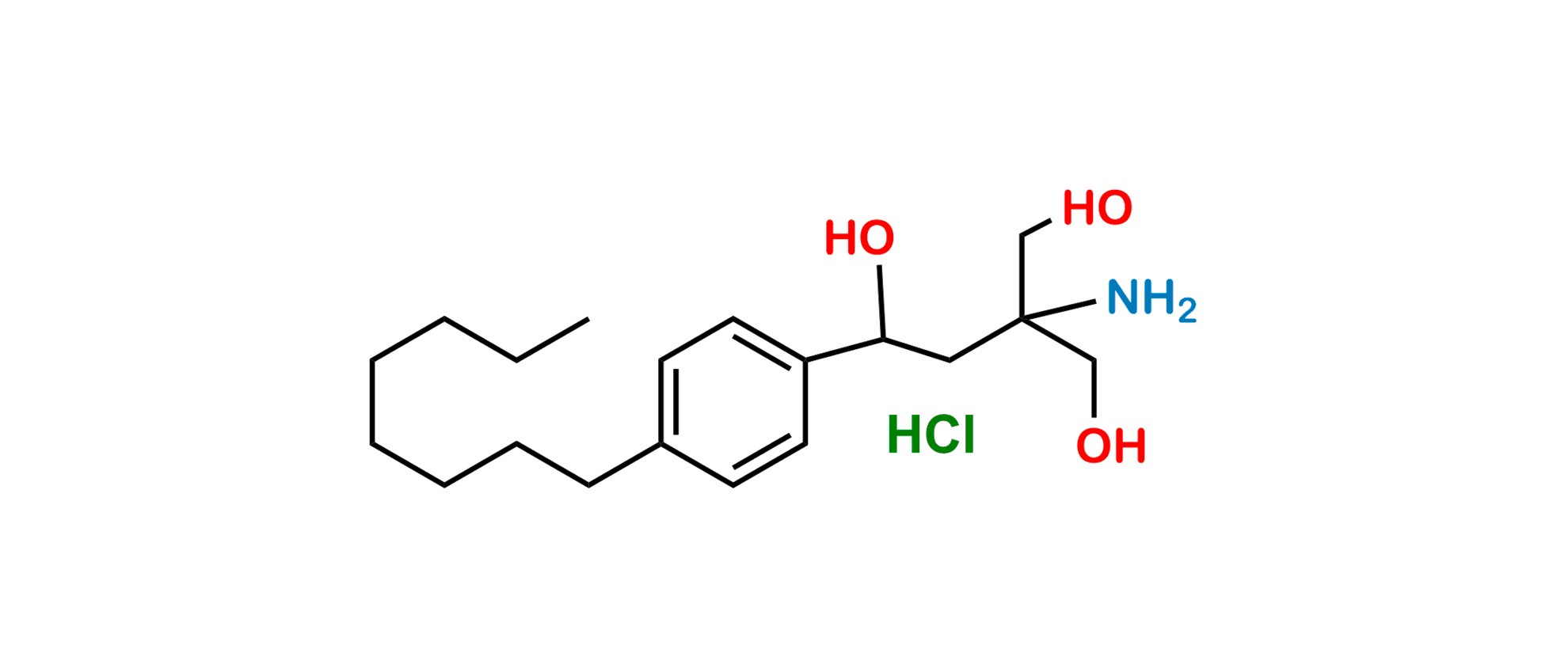 Picture of Fingolimod 4-Hydroxy Impurity 